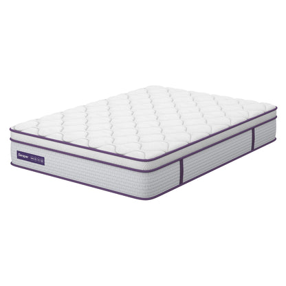 Materasso ibrido in memory foam da 10 pollici, materasso Euro Top in una scatola, materasso matrimoniale queen size