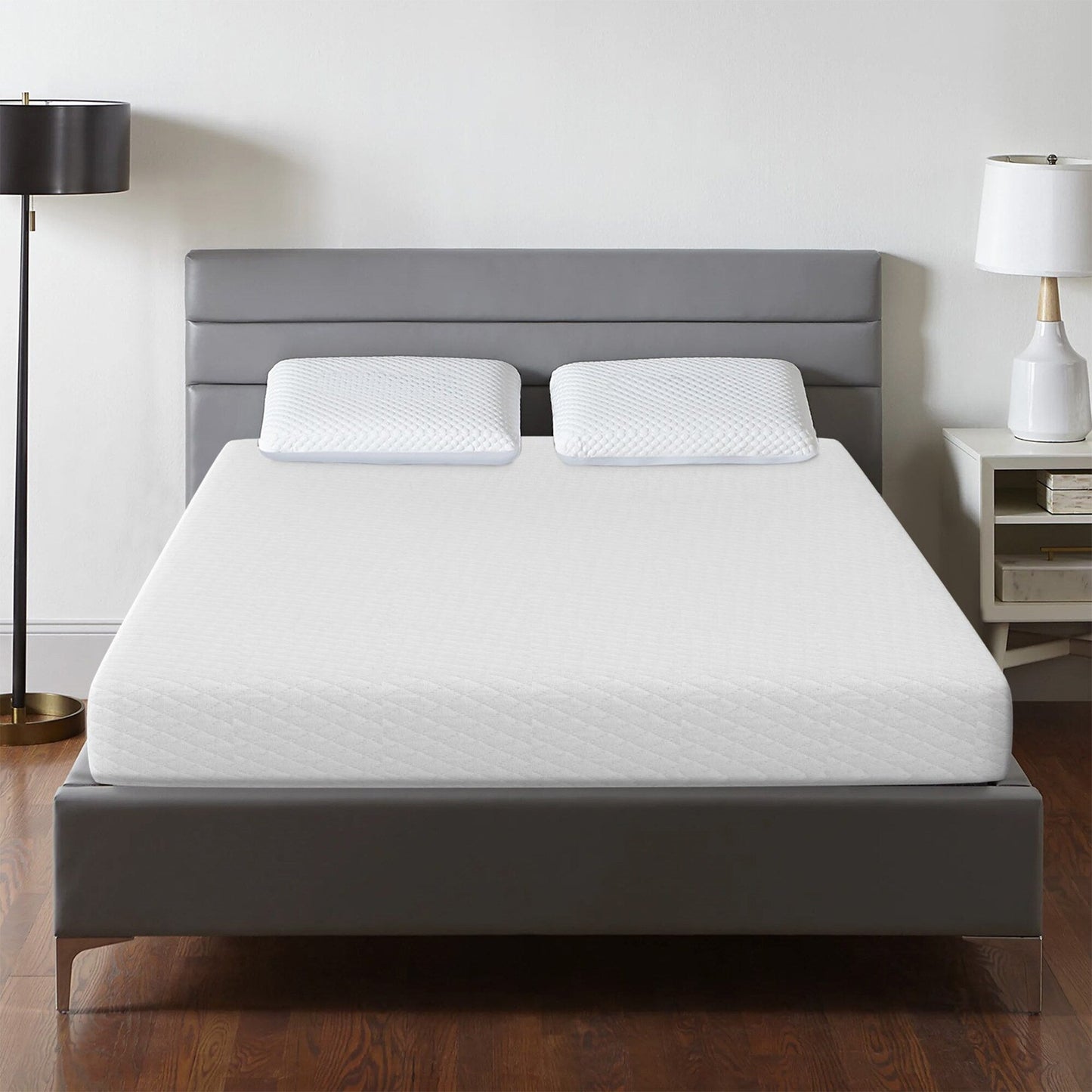 Materasso in memory foam con infusione di gel da 10 pollici