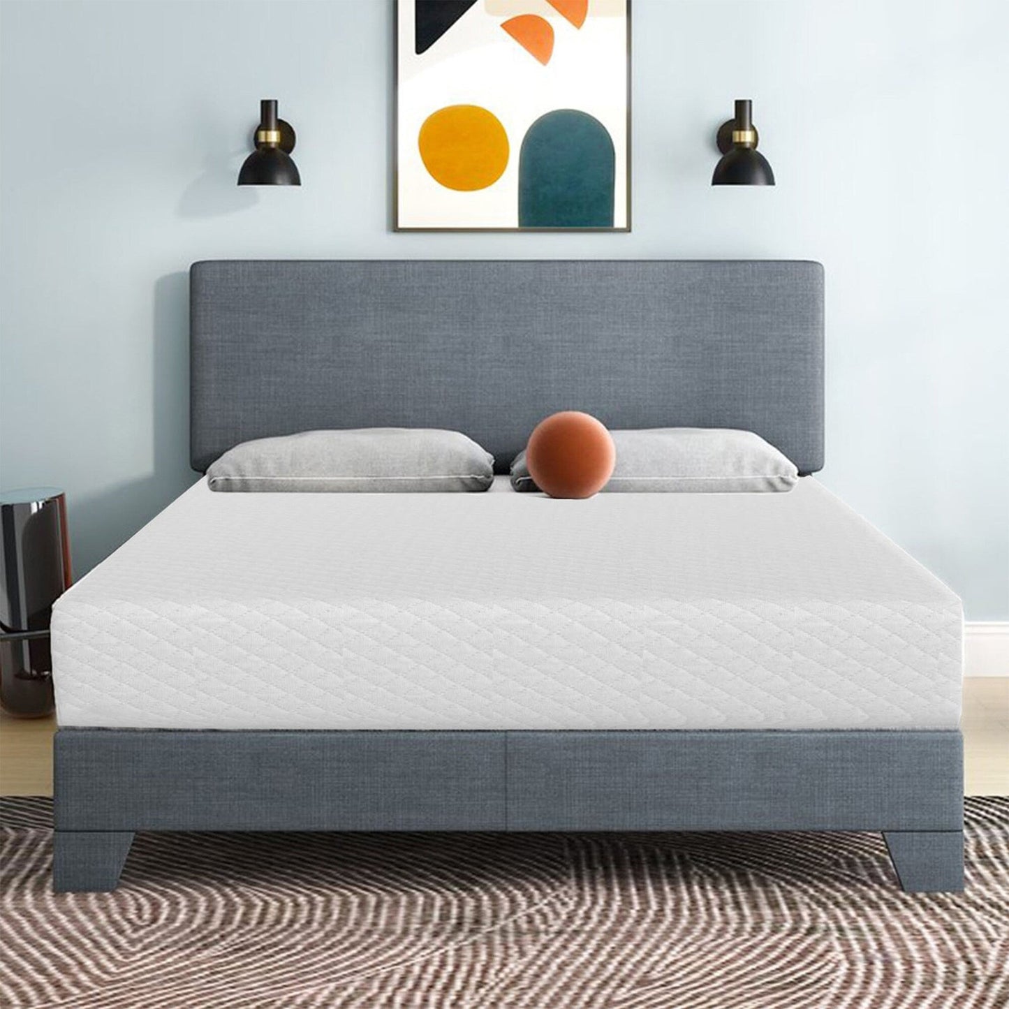 Materasso in memory foam con infusione di gel da 10 pollici