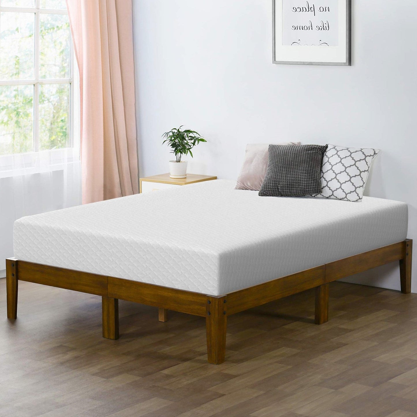 Materasso in memory foam con infusione di gel da 10 pollici