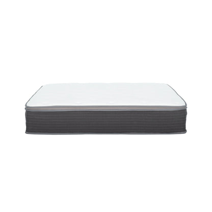Materasso ibrido a molle insacchettate da 10 pollici in una scatola, materasso in memory foam in gel