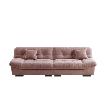 Divano a due posti Minimalism Cloud da 105'' con due cuscini
