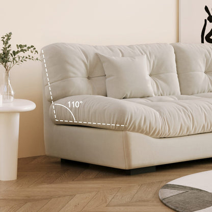 Divano a due posti Minimalism Cloud da 105'' con due cuscini