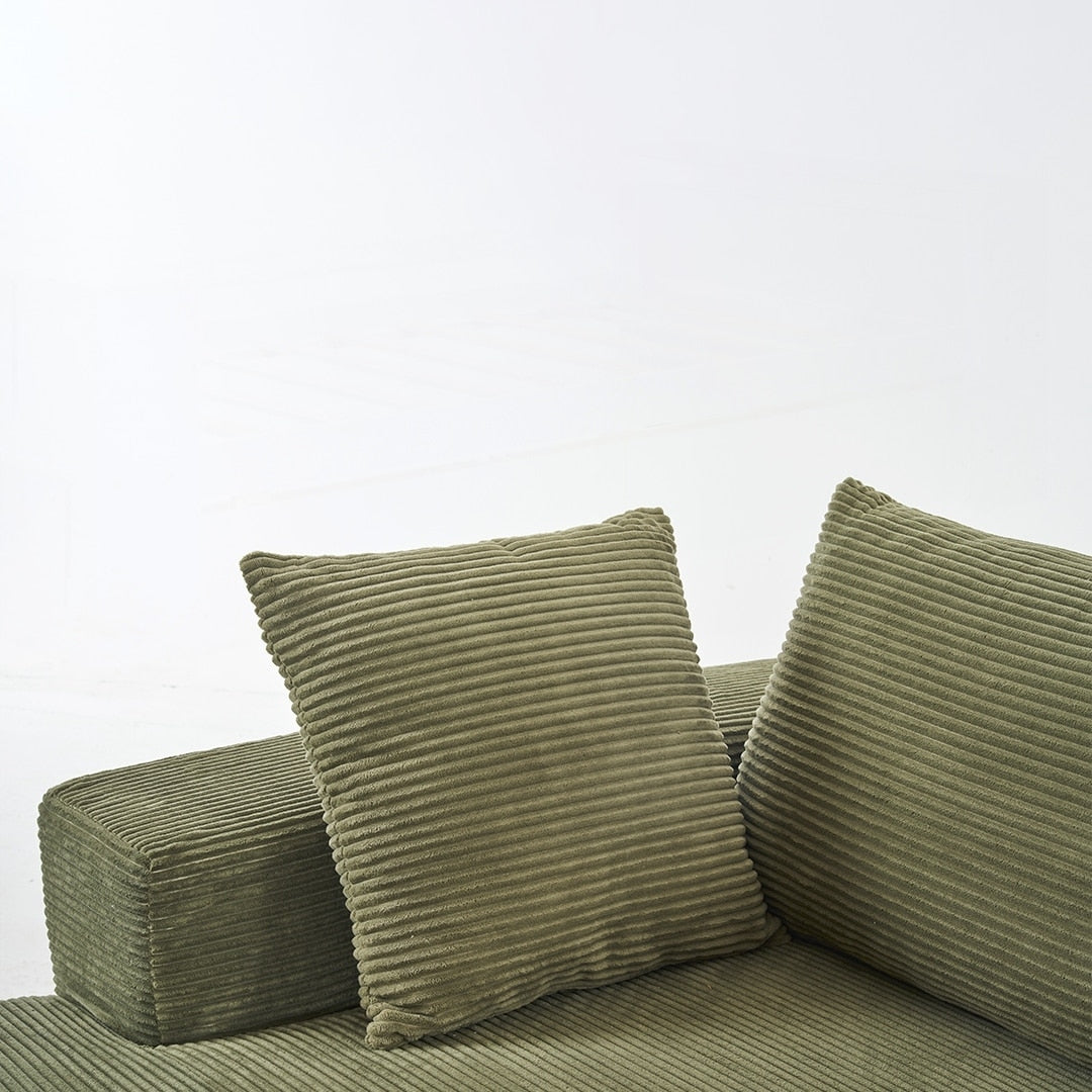 Divano modulare extra profondo 108X68 ​​pollici