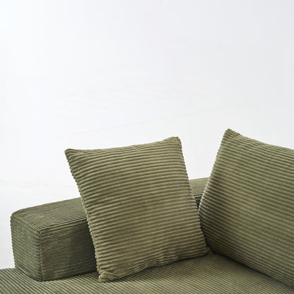 Divano modulare extra profondo 108X68 ​​pollici