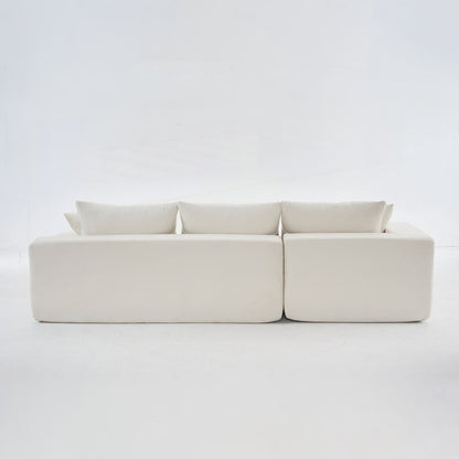 Divano modulare extra profondo 108X68 ​​pollici