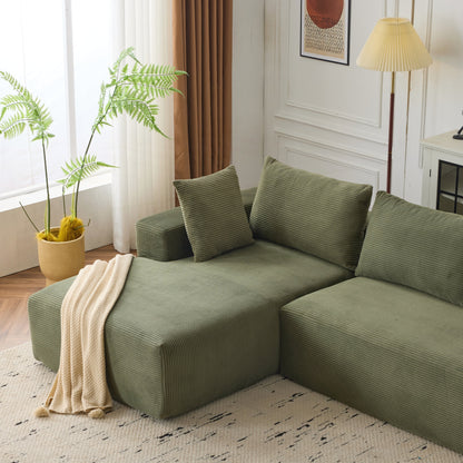 Divano modulare extra profondo 108X68 ​​pollici
