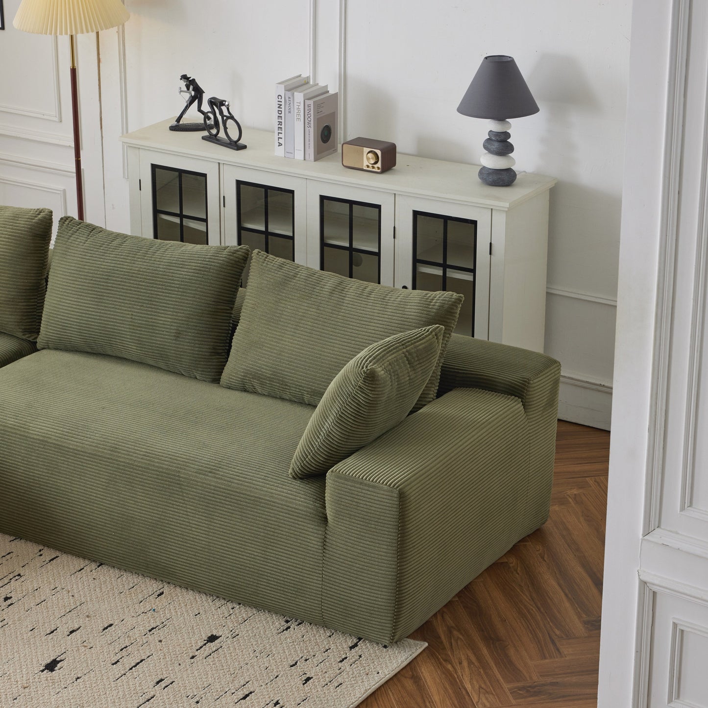 Divano modulare extra profondo 108X68 ​​pollici