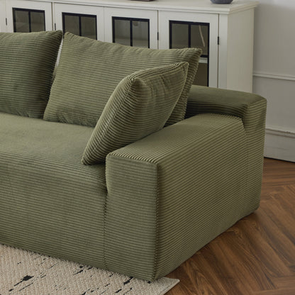 Divano modulare extra profondo 108X68 ​​pollici