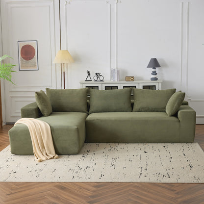 Divano modulare extra profondo 108X68 ​​pollici