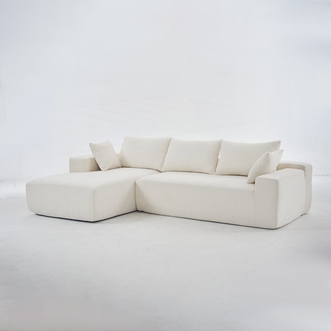 Divano modulare extra profondo 108X68 ​​pollici