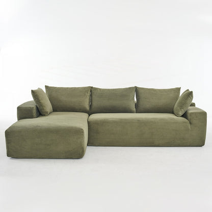 Divano modulare extra profondo 108X68 ​​pollici