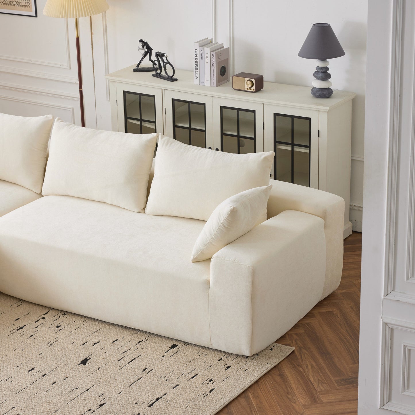 Divano modulare extra profondo 108X68 ​​pollici