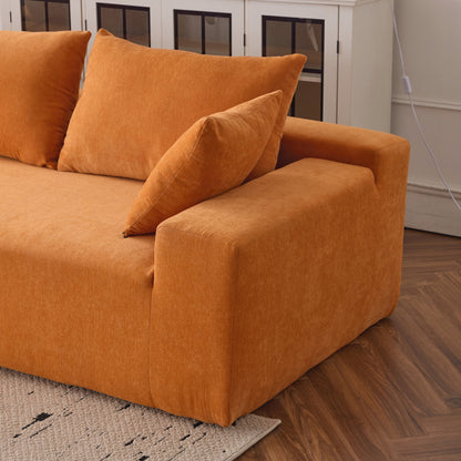 Divano modulare extra profondo 108X68 ​​pollici