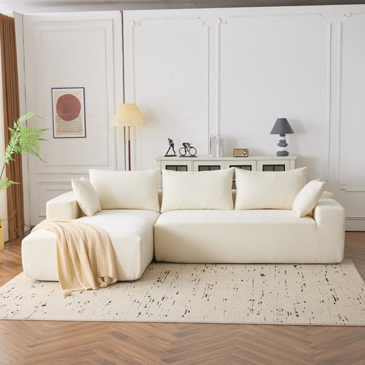 Divano modulare extra profondo 108X68 ​​pollici