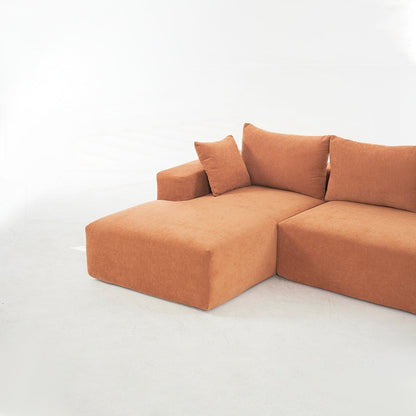 Divano modulare extra profondo 108X68 ​​pollici