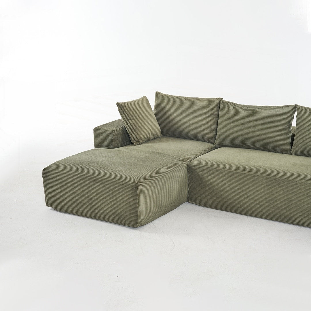 Divano modulare extra profondo 108X68 ​​pollici