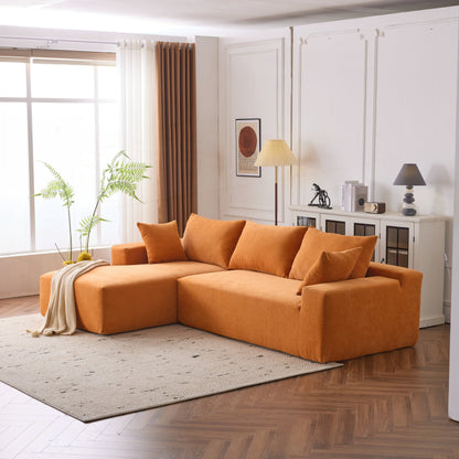 Divano modulare extra profondo 108X68 ​​pollici