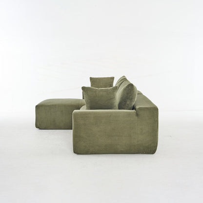 Divano modulare extra profondo 108X68 ​​pollici