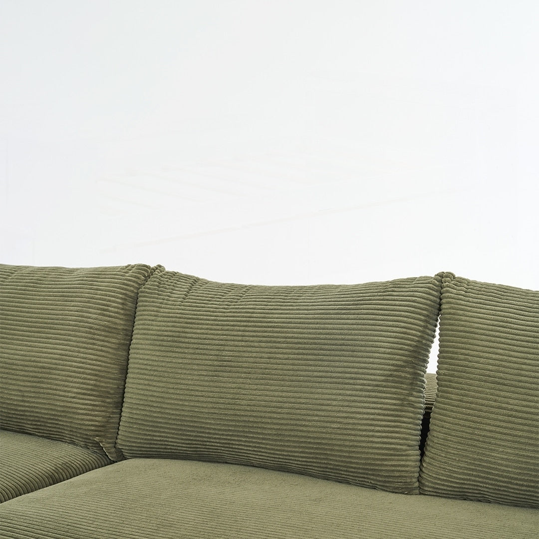 Divano modulare extra profondo 108X68 ​​pollici