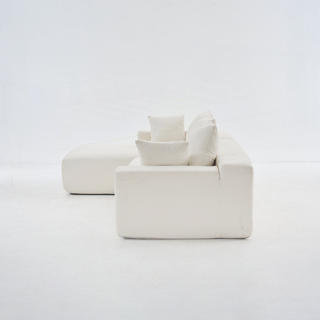 Divano modulare extra profondo 108X68 ​​pollici