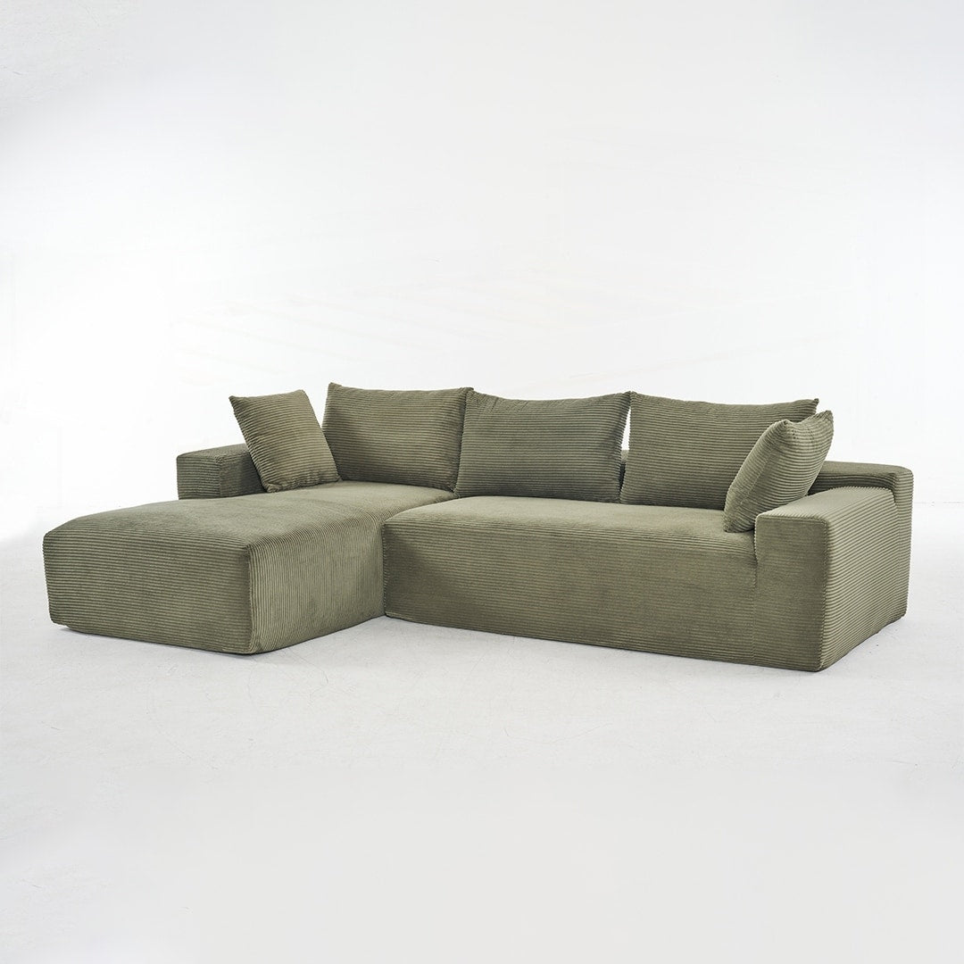 Divano modulare extra profondo 108X68 ​​pollici