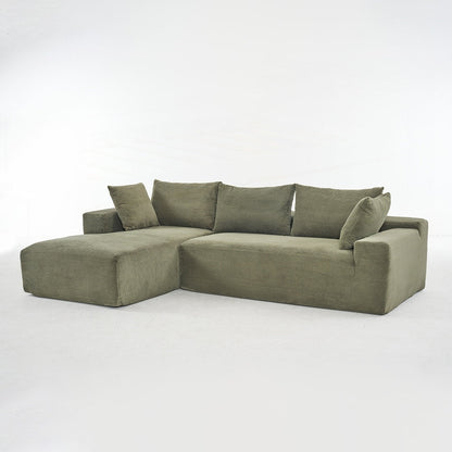 Divano modulare extra profondo 108X68 ​​pollici