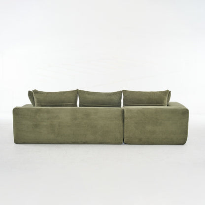 Divano modulare extra profondo 108X68 ​​pollici