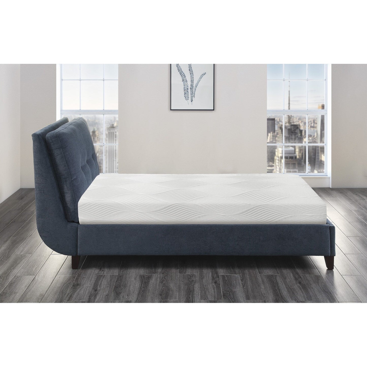 Materasso in memory foam con infusione di gel per 10 letti in una scatola
