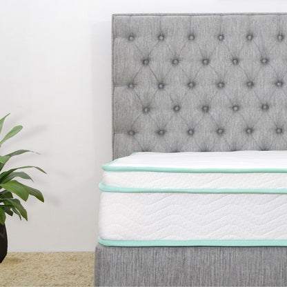 Materasso ibrido a molle insacchettate in memory foam Cool Gel da 10 pollici di BRN