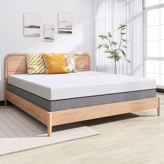 10 materassi in memory foam di medie dimensioni in una scatola