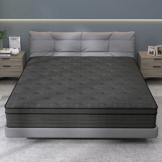 Materasso ibrido a molle insacchettate medie con memory foam 10