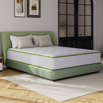 Materassi ibridi in memory foam rinfrescante Plush Comfort Level da 10'' in una scatola