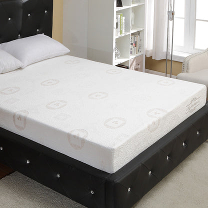 Materasso in memory foam da 10 pollici con estratto di tè verde