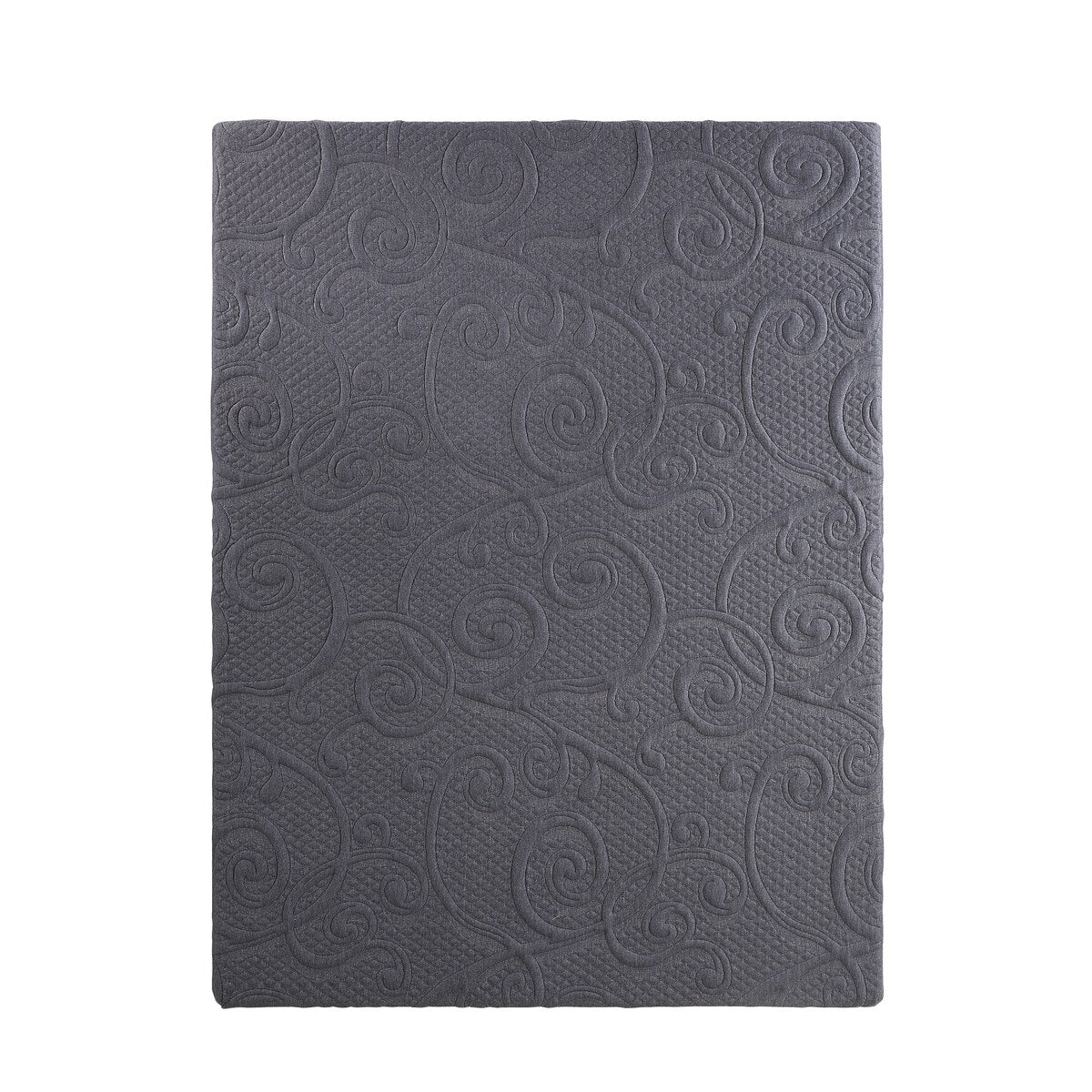 Materasso ibrido in memory foam con infusione di gel California King da 11 pollici, grigio scuro, materasso in una scatola