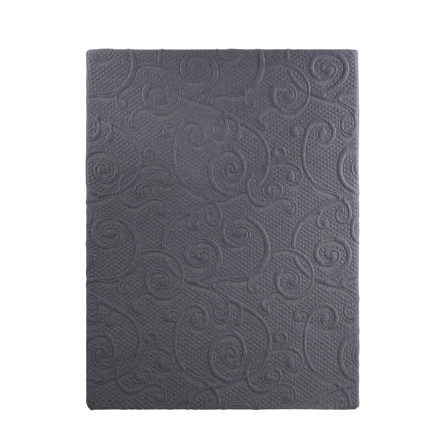Materasso ibrido in memory foam con infusione di gel Eastern King da 11 pollici, grigio scuro, materasso in una scatola
