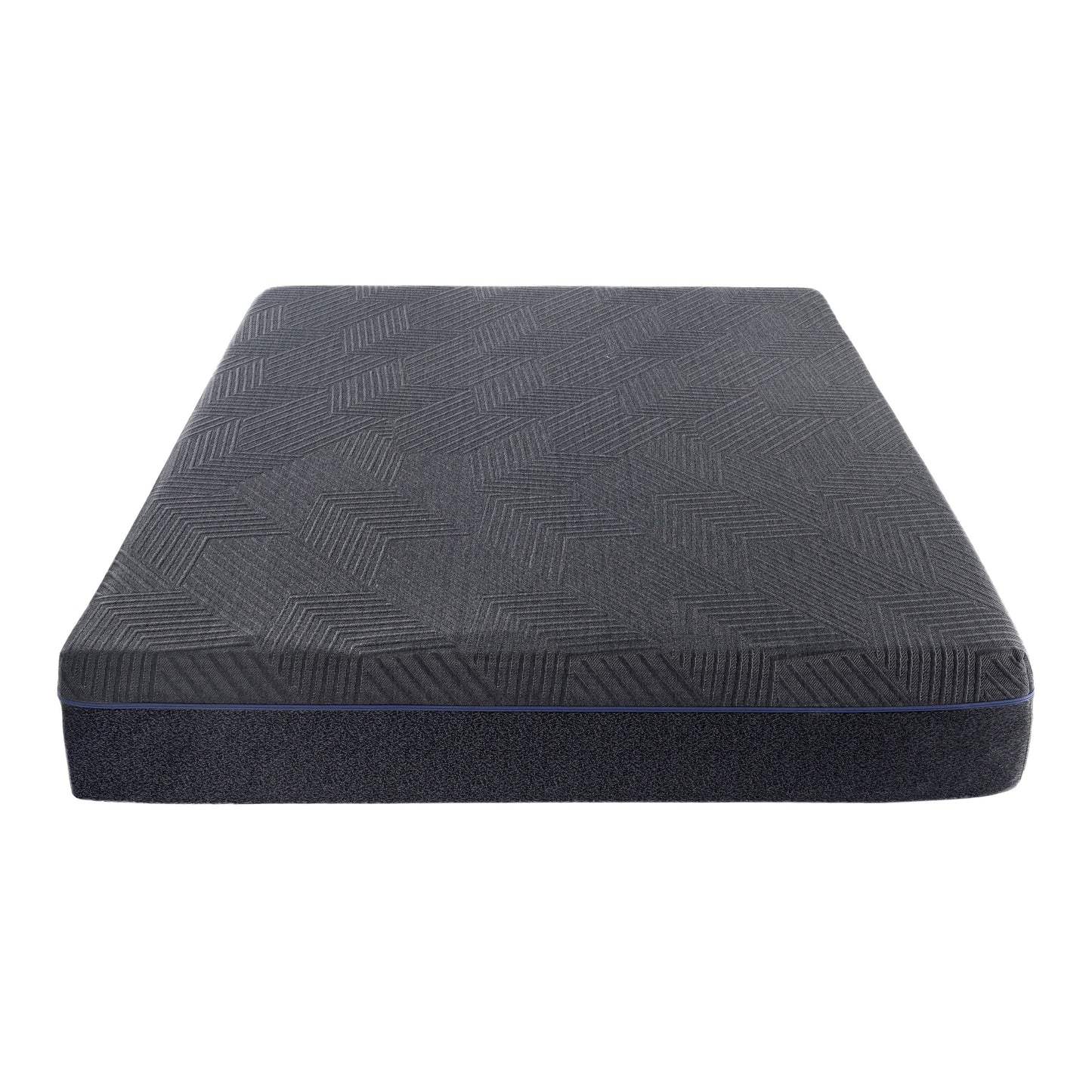Materasso matrimoniale da 11 pollici in memory foam con infusione di gel al tè verde, grigio, materasso in una scatola