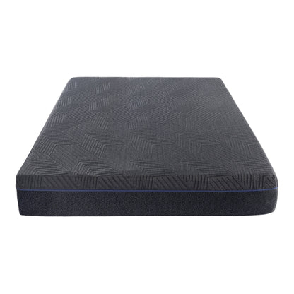 Materasso matrimoniale da 11 pollici in memory foam con infusione di gel al tè verde, grigio, materasso in una scatola