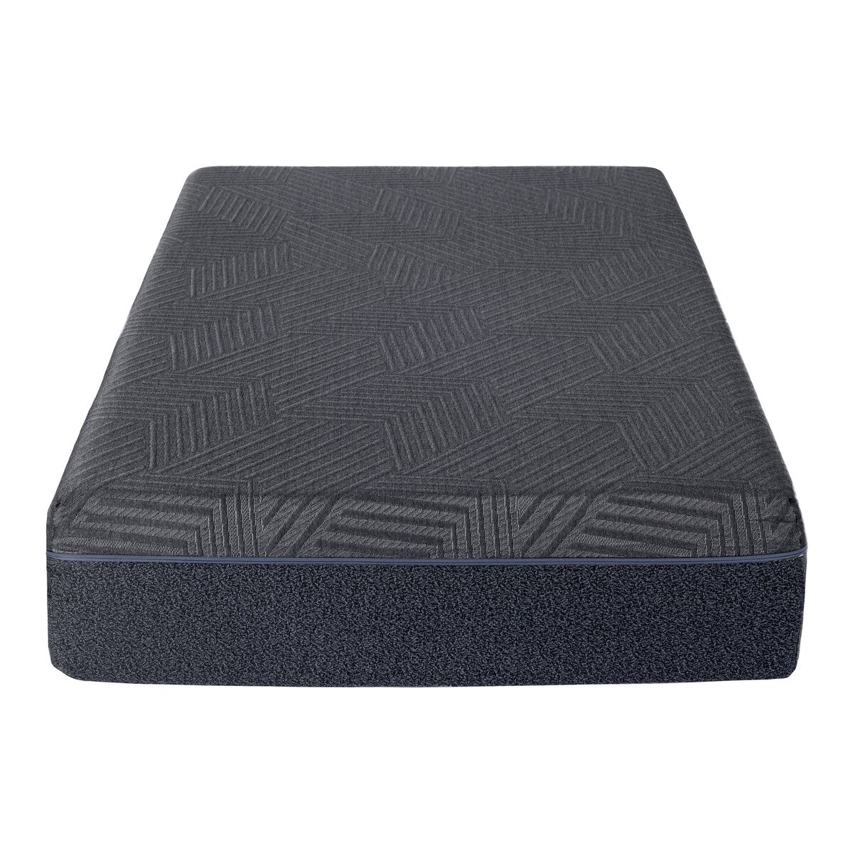 Materasso singolo da 11 pollici, materasso in memory foam con infusione di gel al tè verde, grigio, materasso in una scatola