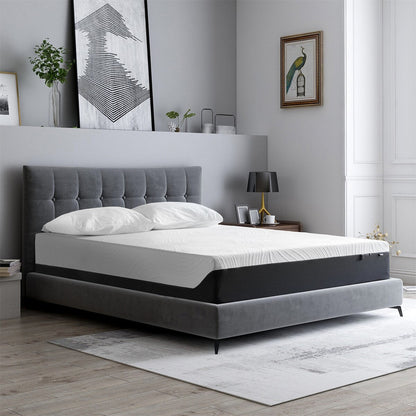 Materasso in memory foam gel da 12 pollici (singolo) - Materasso rinfrescante morbido medio