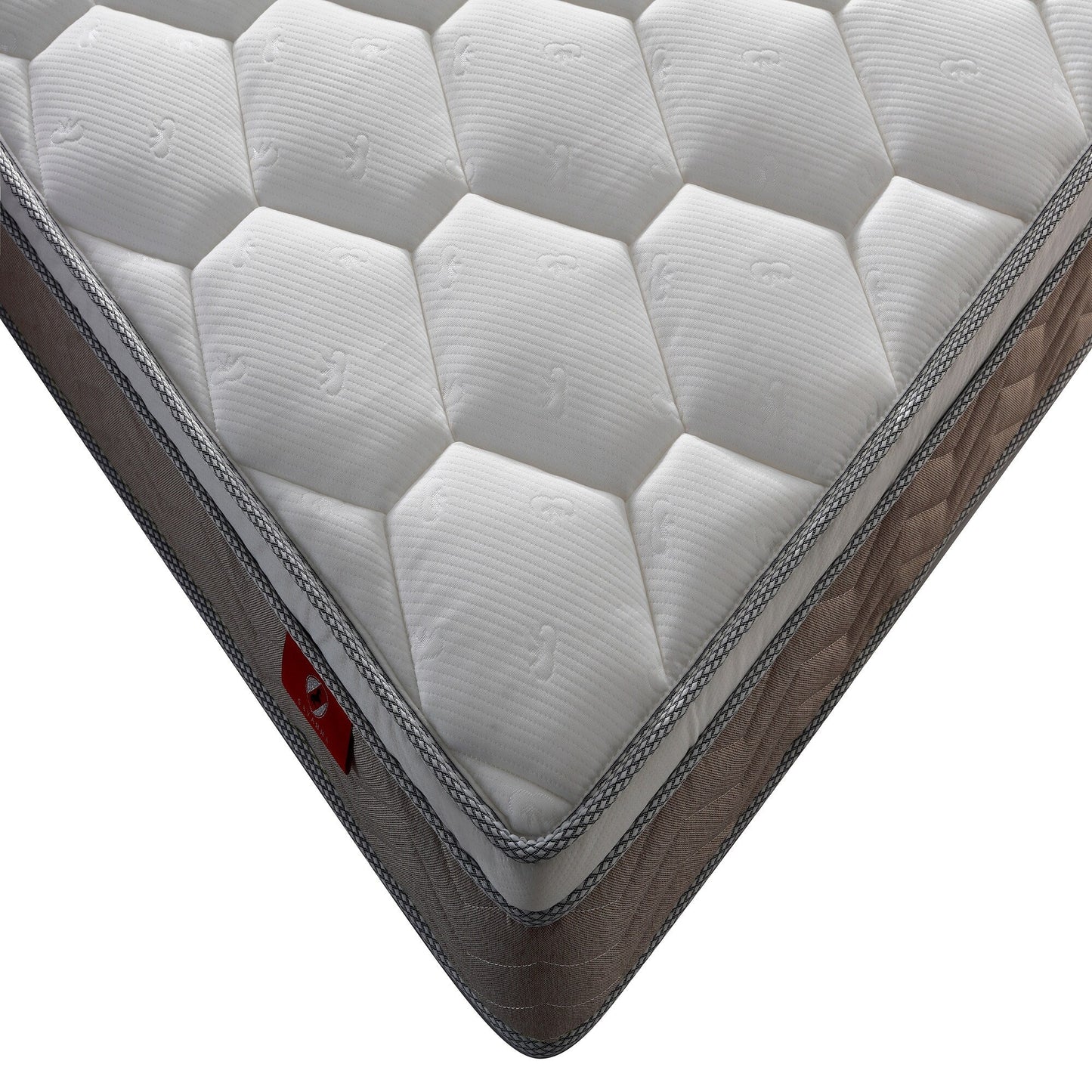 Materasso ibrido da 12 pollici in una scatola, molle insacchettate individuali, rigidità media, materasso in memory foam