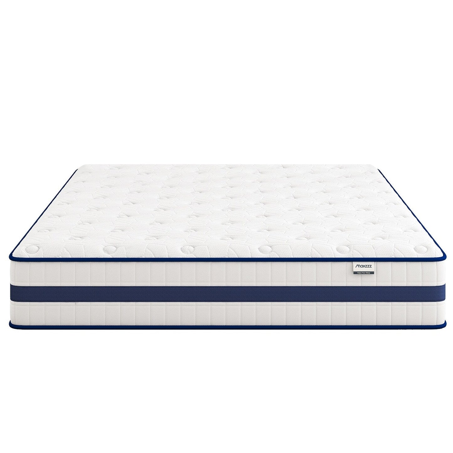 Materasso ibrido King da 12 pollici in scatola con memory foam rinfrescante, molle insacchettate, isolamento del movimento di lusso