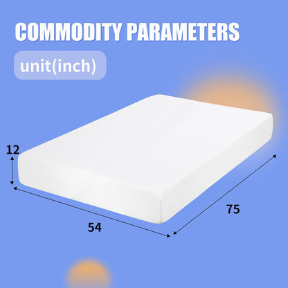 Materasso in memory foam con infusione di gel da 12 pollici