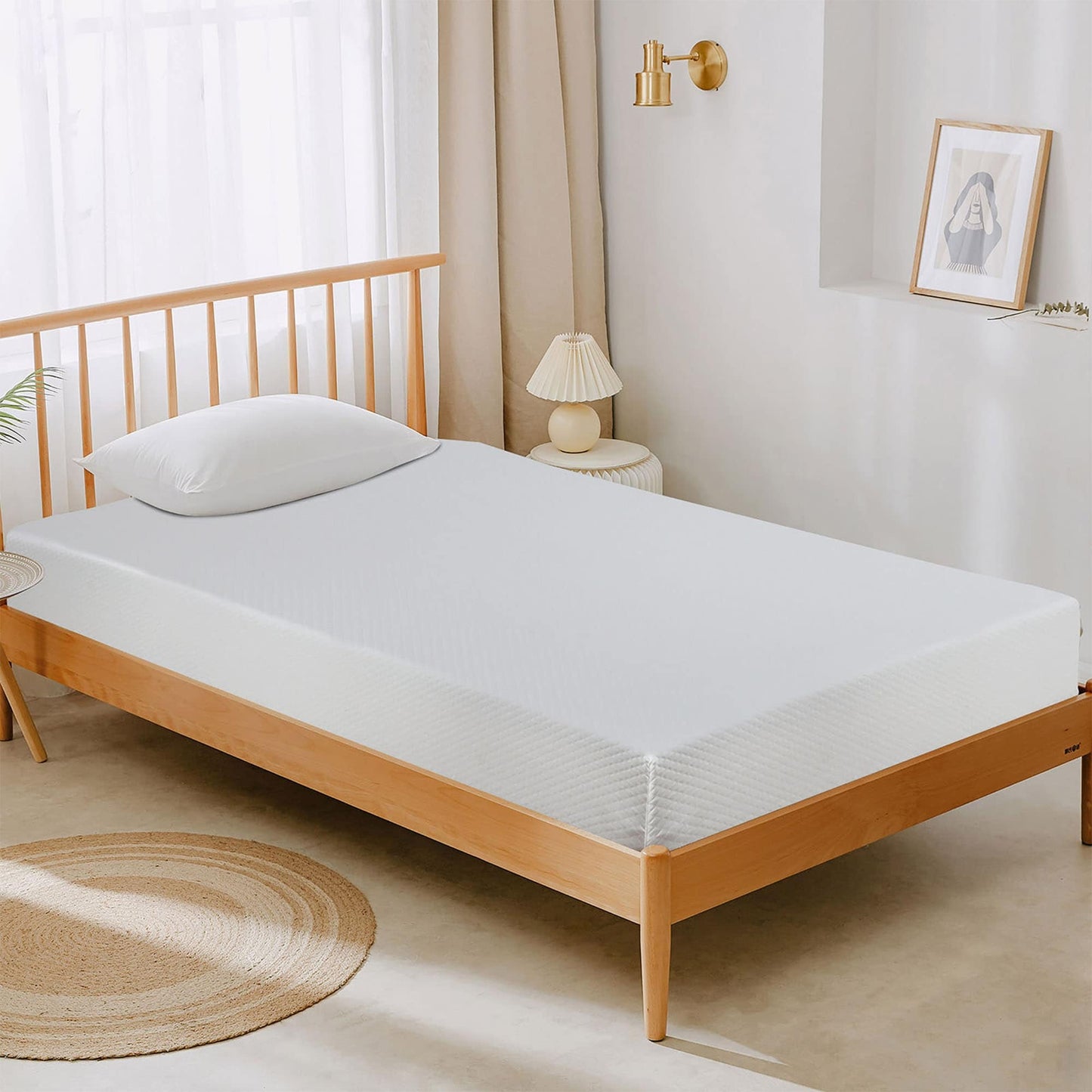 Materasso in memory foam con infusione di gel da 12 pollici
