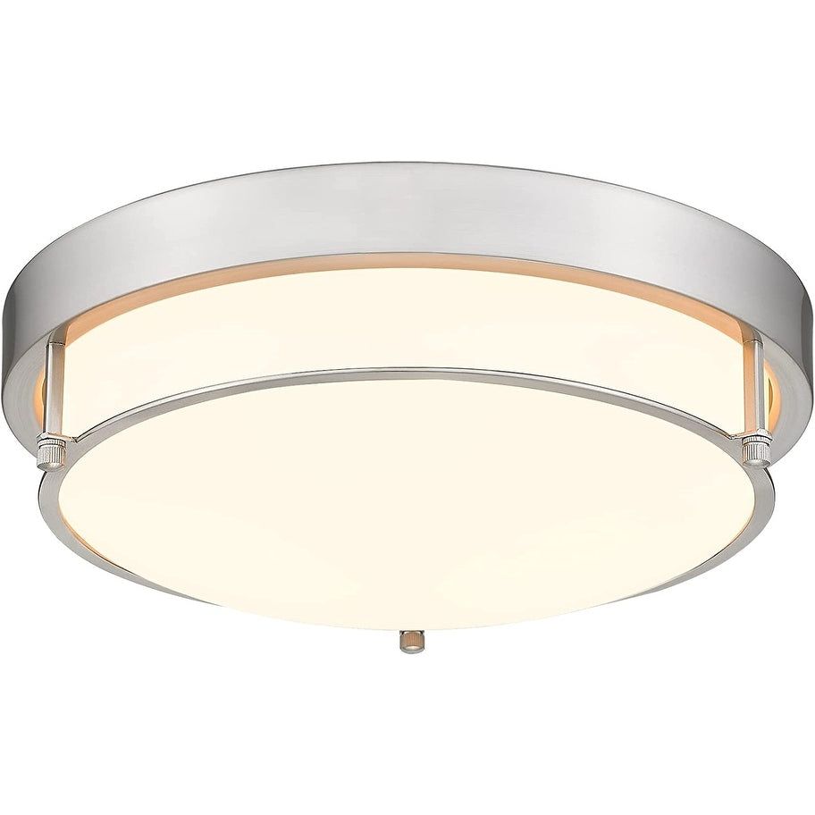 Lampada da soffitto moderna a 2 luci da 12 pollici, montaggio a filo