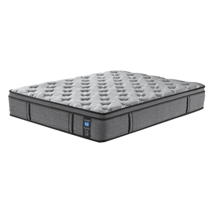 Materasso ibrido medio Euro Top da 12 pollici, materasso in memory foam in una scatola