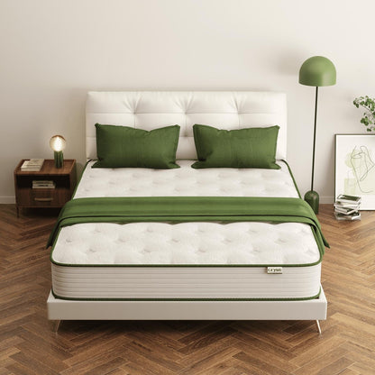 Materasso ibrido in memory foam da 12 pollici in una scatola