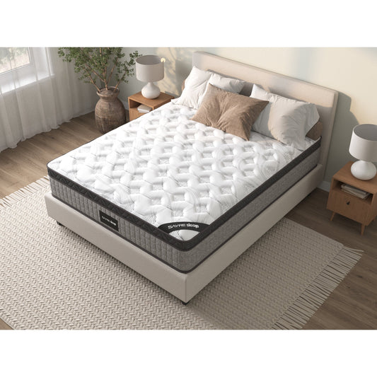 Assemblato negli Stati Uniti - Materasso ibrido Diamond 12 con molle insacchettate e memory foam Cool Gel
