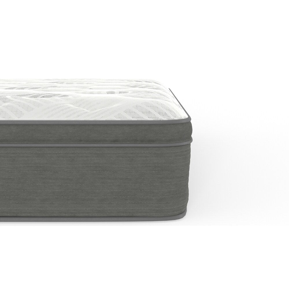 Materasso in schiuma convoluta 12 Hybrid Euro Top Plush