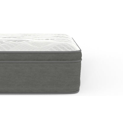 Materasso in schiuma convoluta 12 Hybrid Euro Top Plush